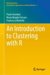 book An Introduction to Clustering with R