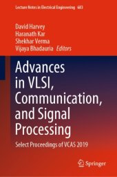 book Advances in VLSI, Communication, and Signal Processing: Select Proceedings of VCAS 2019