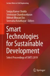 book Smart Technologies for Sustainable Development: Select Proceedings of SMTS 2019