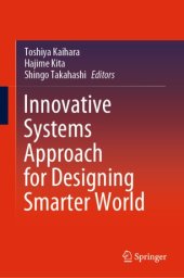 book Innovative Systems Approach for Designing Smarter World