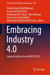 book Embracing Industry 4.0: Selected Articles from MUCET 2019