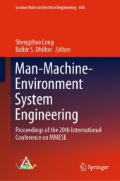 book Man-Machine-Environment System Engineering: Proceedings of the 20th International Conference on MMESE