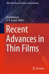 book Recent Advances in Thin Films