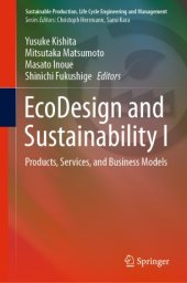 book EcoDesign and Sustainability I: Products, Services, and Business Models