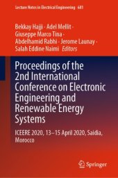 book Proceedings of the 2nd International Conference on Electronic Engineering and Renewable Energy Systems: ICEERE 2020, 13-15 April 2020, Saidia, Morocco