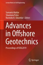 book Advances in Offshore Geotechnics : Proceedings of ISOG2019