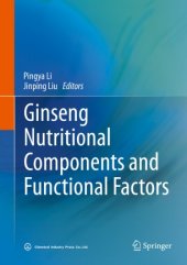 book Ginseng Nutritional Components and Functional Factors