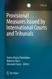 book Provisional Measures Issued by International Courts and Tribunals