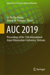 book AUC 2019: Proceedings of the 15th International Asian Urbanization Conference, Vietnam