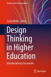 book Design Thinking in Higher Education: Interdisciplinary Encounters