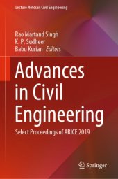 book Advances in Civil Engineering: Select Proceedings of ARICE 2019