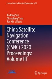 book China Satellite Navigation Conference (CSNC) 2020 Proceedings: Volume III