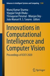 book Innovations in Computational Intelligence and Computer Vision: Proceedings of ICICV 2020