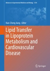 book Lipid Transfer in Lipoprotein Metabolism and Cardiovascular Disease