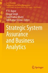 book Strategic System Assurance and Business Analytics