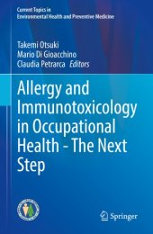 book Allergy and Immunotoxicology in Occupational Health - The Next Step