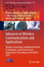 book Advances in Wireless Communications and Applications: Wireless Technology: Intelligent Network Technologies, Smart Services and Applications, Proceedings of 3rd ICWCA 2019