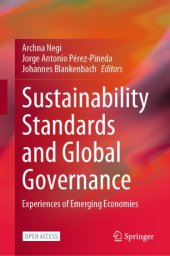 book Sustainability Standards and Global Governance: Experiences of Emerging Economies