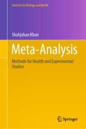 book Meta-Analysis: Methods for Health and Experimental Studies