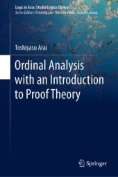 book Ordinal Analysis with an Introduction to Proof Theory