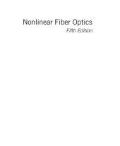 book Nonlinear Fiber Optics