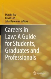 book Careers in Law: A Guide for Students, Graduates and Professionals