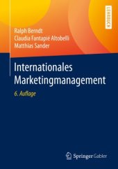 book Internationales Marketingmanagement