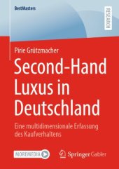 book Second-Hand Luxus in Deutschland: Eine multidimensionale Erfassung des Kaufverhaltens