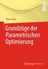 book Grundzüge der Parametrischen Optimierung