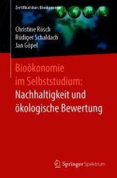 book Bioökonomie im Selbststudium: Nachhaltigkeit und ökologische Bewertung