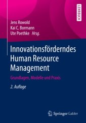 book Innovationsförderndes Human Resource Management: Grundlagen, Modelle und Praxis