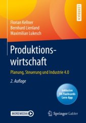 book Produktionswirtschaft : Planung, Steuerung und Industrie 4.0