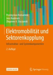 book Elektromobilität und Sektorenkopplung: Infrastruktur- und Systemkomponenten