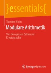 book Modulare Arithmetik: Von den ganzen Zahlen zur Kryptographie