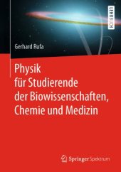 book Physik für Studierende der Biowissenschaften, Chemie und Medizin