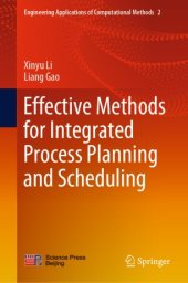 book Effective Methods for Integrated Process Planning and Scheduling