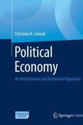 book Political Economy: An Institutional and Behavioral Approach