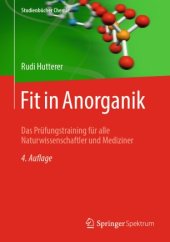 book Fit in Anorganik: Das Prüfungstraining für alle Naturwissenschaftler und Mediziner