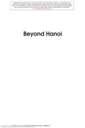 book Beyond Hanoi : local government in Vietnam