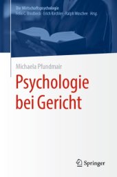 book Psychologie bei Gericht