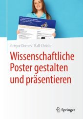 book Wissenschaftliche Poster gestalten und präsentieren