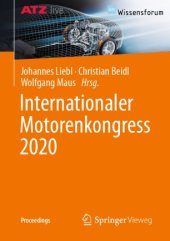 book Internationaler Motorenkongress 2020