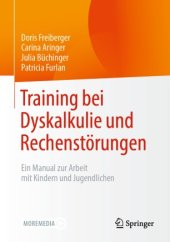 book Training bei Dyskalkulie und Rechenstörungen : Ein Manual zur Arbeit mit Kindern und Jugendlichen