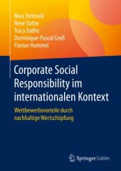 book Corporate Social Responsibility im internationalen Kontext: Wettbewerbsvorteile durch nachhaltige Wertschöpfung