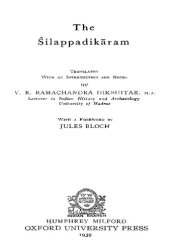 book The Silappadikaram