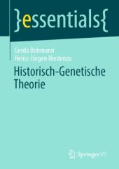 book Historisch-Genetische Theorie