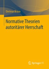 book Normative Theorien autoritärer Herrschaft