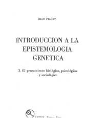 book Introduccion A La Epistemologia Genetica 03