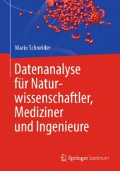 book Datenanalyse für Naturwissenschaftler, Mediziner und Ingenieure