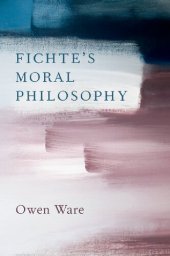 book Fichte's Moral Philosophy